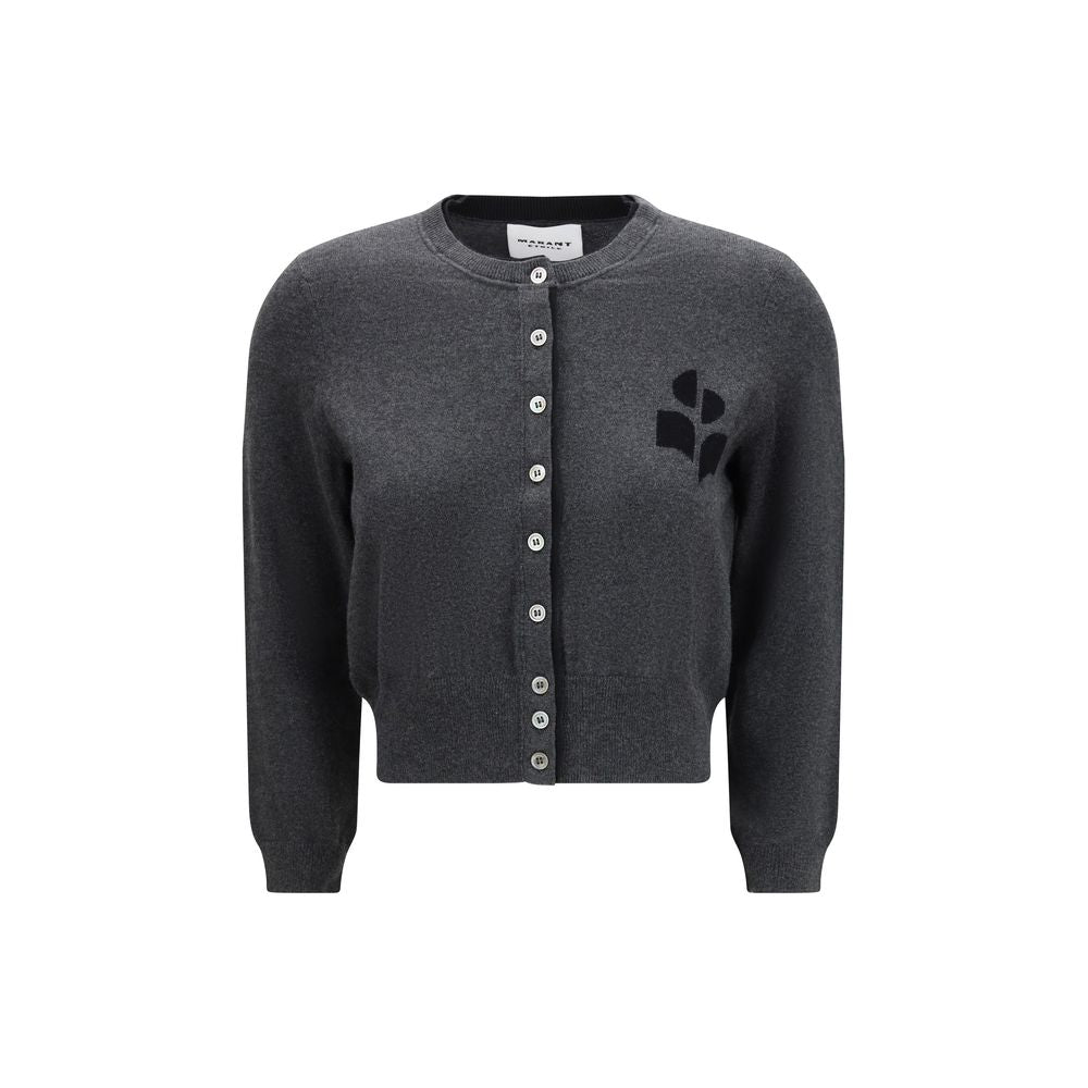 Marant Etoile Gray Cotton Cardigan