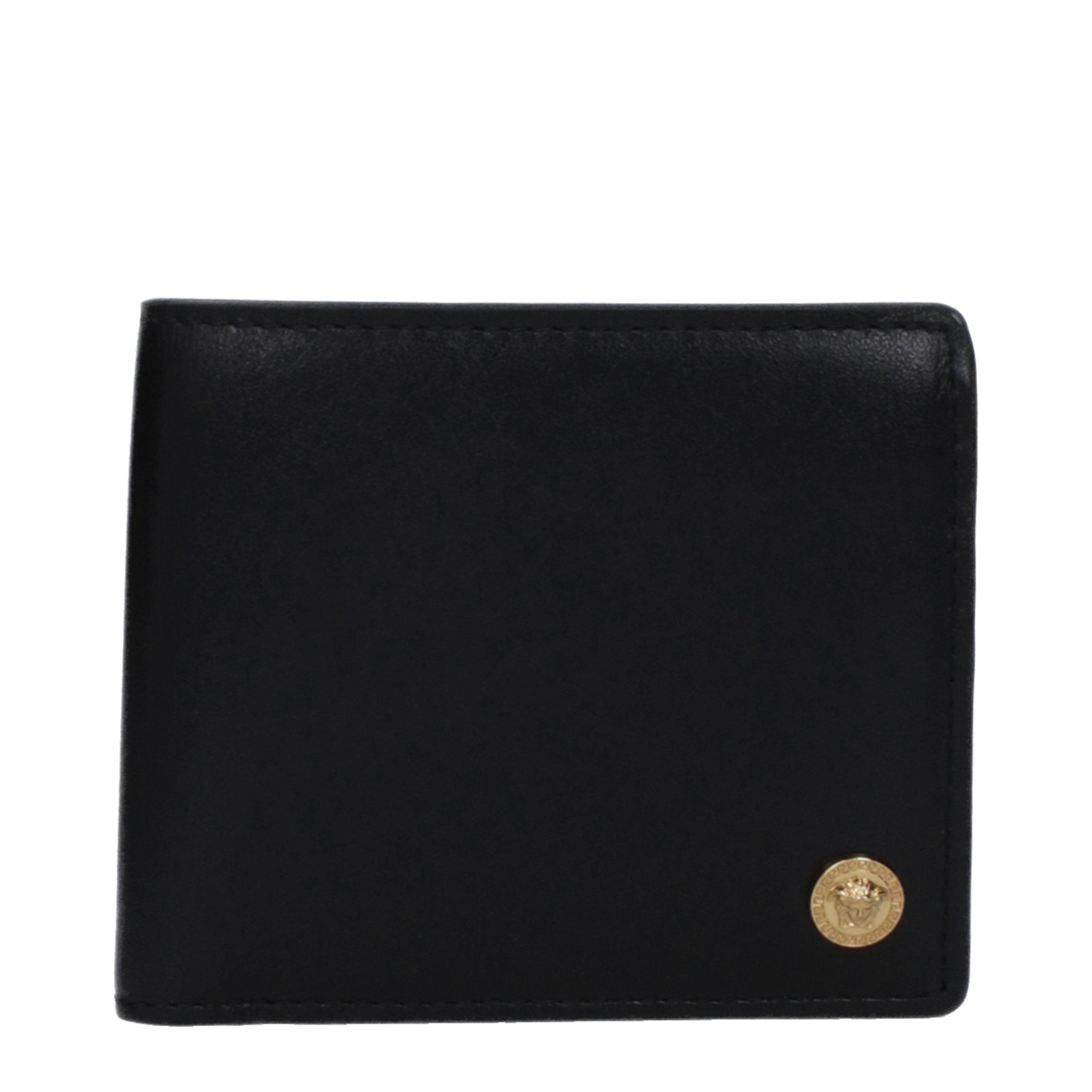 Versace Black Leather Wallet