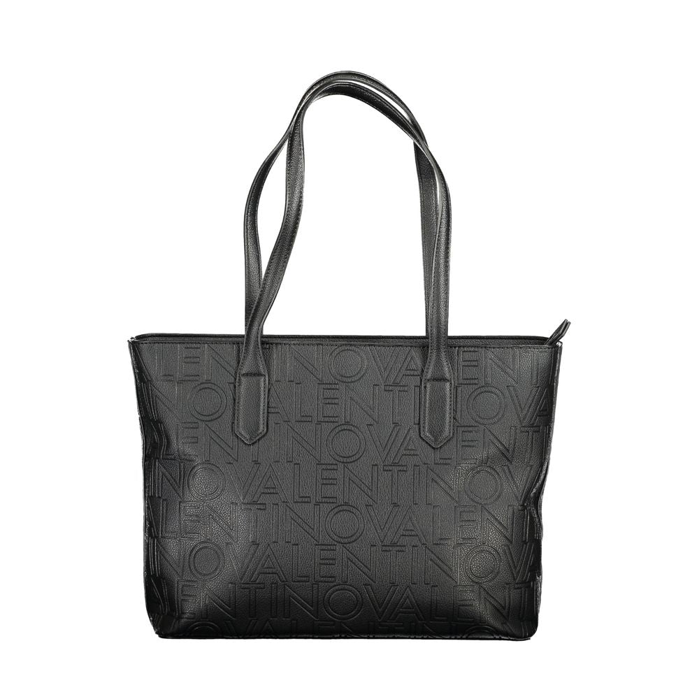Valentino Nero Polyurethan Damen Tasche