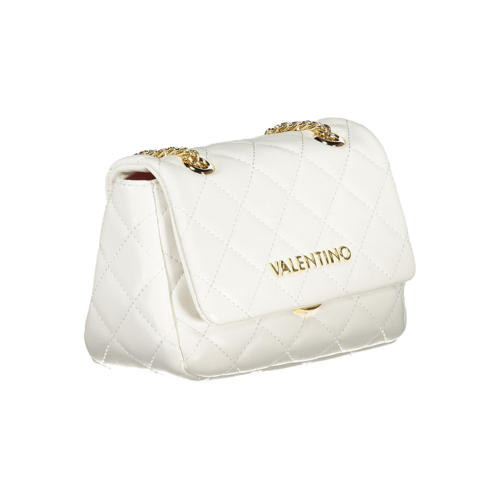 Valentino Damenhandtasche aus weißem Polyurethan