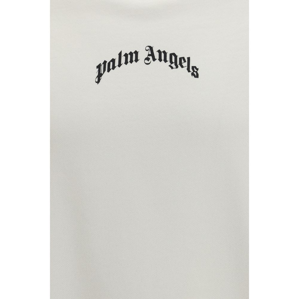 Palm Angels Beiges Baumwoll-Sweatshirt