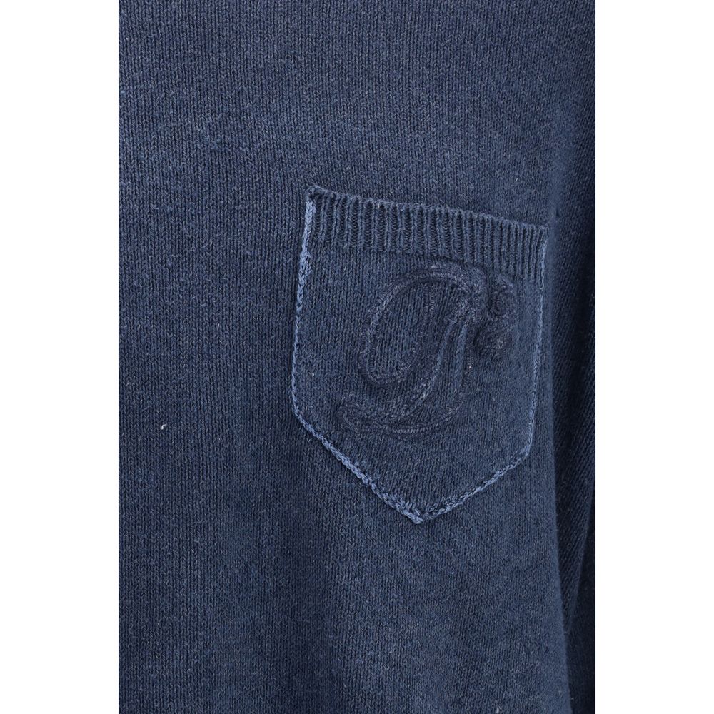 Dsquared² Blaues Polyester-Sweatshirt
