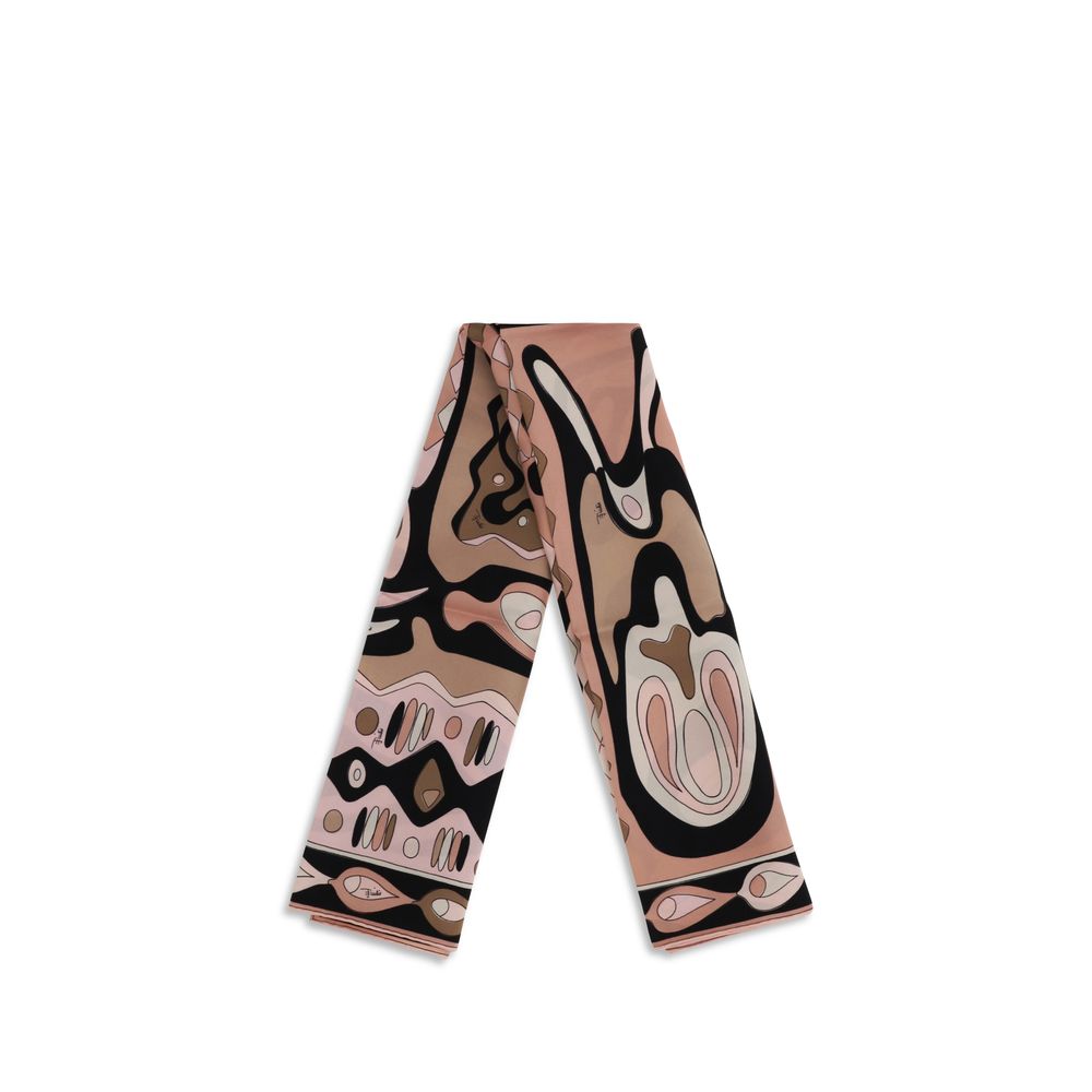 Emilio Pucci Multicolor Silk Scarf