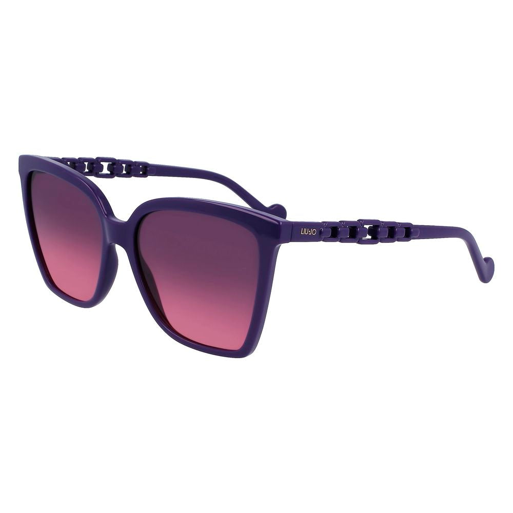 Lunettes de soleil injectées violettes Liu Jo