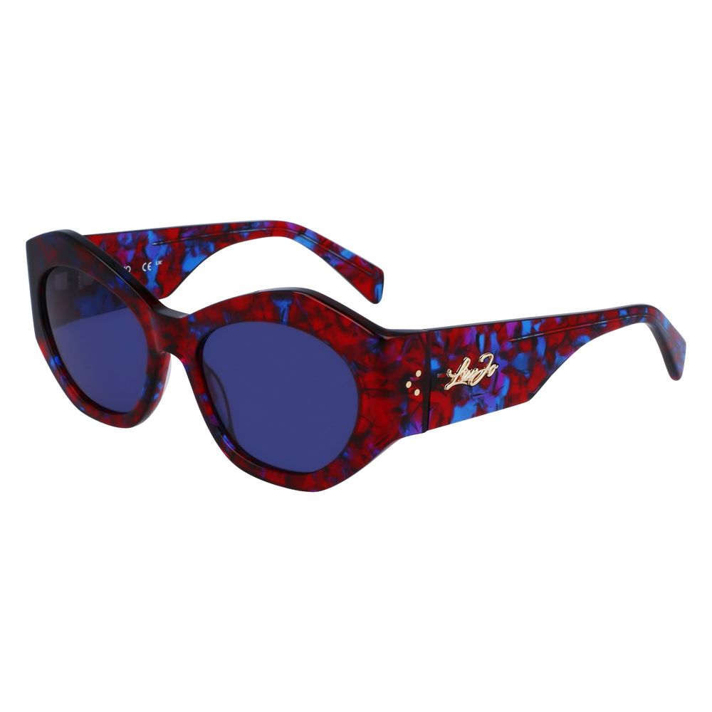 Lunettes de soleil en acétate multicolore Liu Jo
