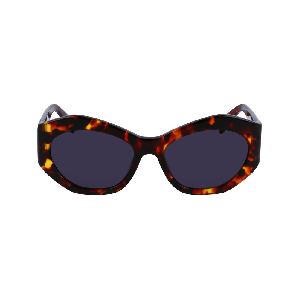 Lunettes de soleil Liu Jo marron en acétate