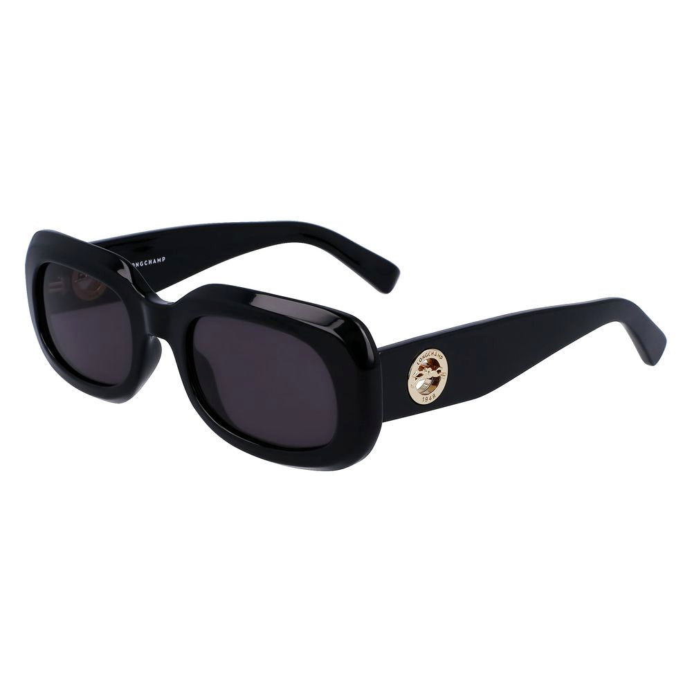 Longchamp Black Injected Sunglasses