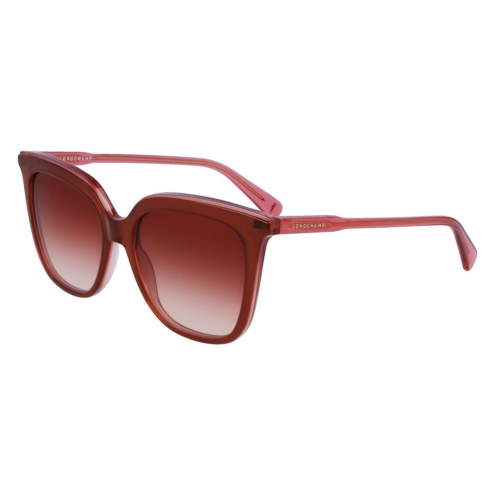 Longchamp Brown Acetate Sunglasses