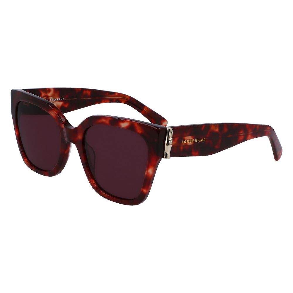 Longchamp Brown Acetate Sunglasses
