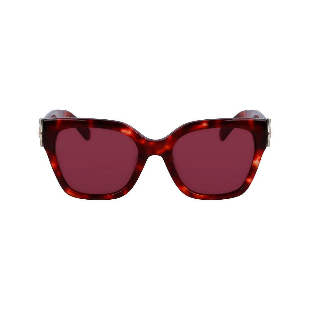 Longchamp Brown Acetate Sunglasses