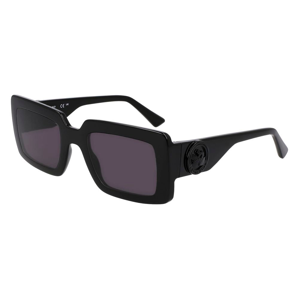 Longchamp Black Injected Sunglasses