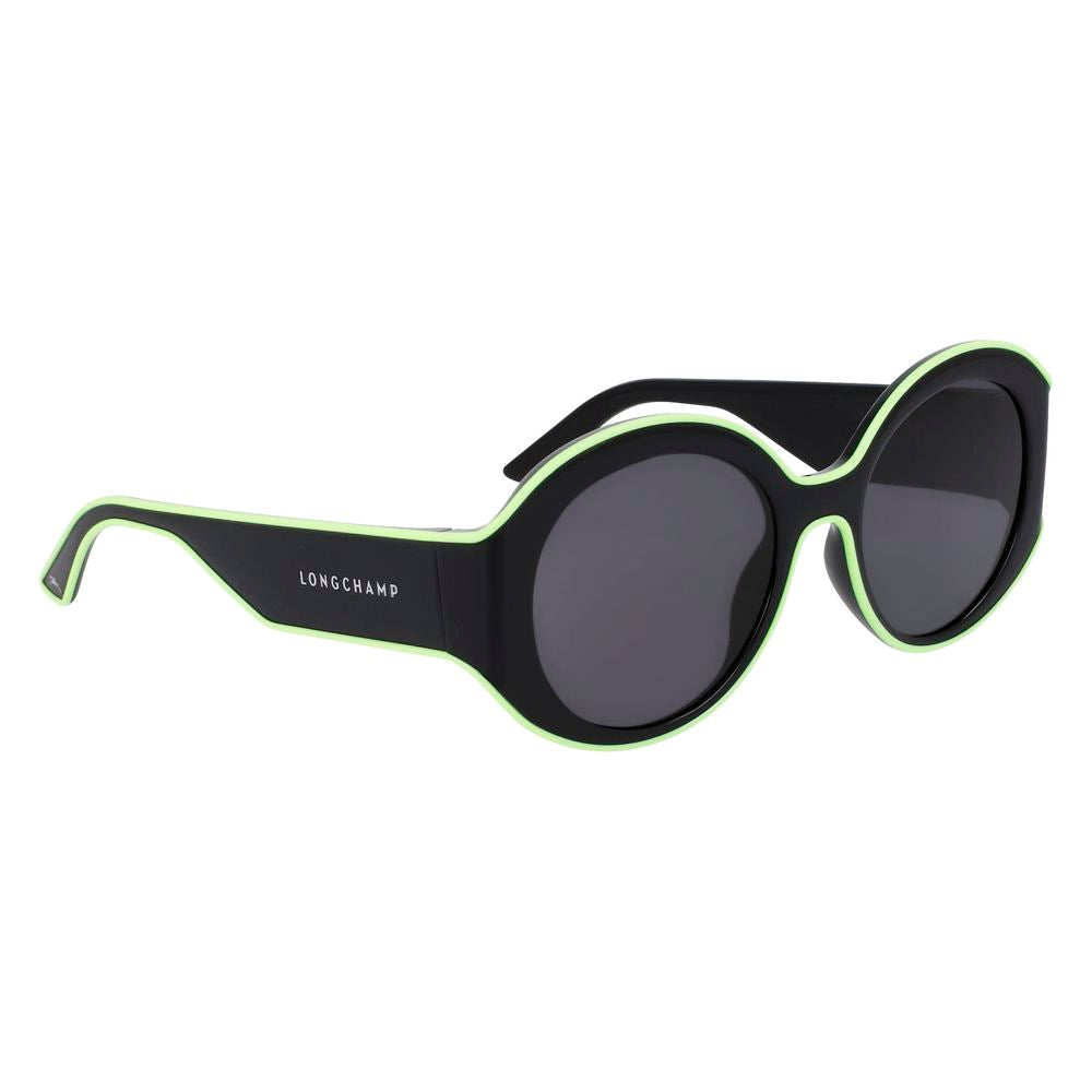 Longchamp Black Injected Sunglasses