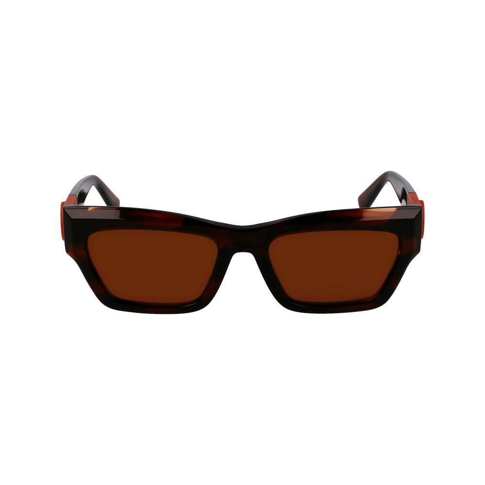 Longchamp Brown Acetate Sunglasses