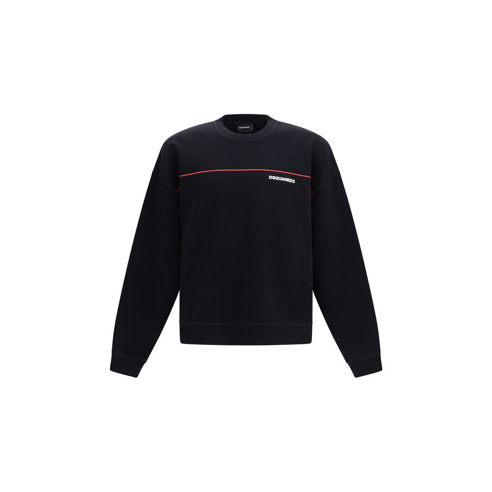 Dsquared² Black Cotton Sweatshirt