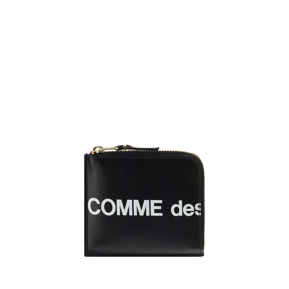 Comme Des Garçons Black Calf Leather Bos Taurus Wallet