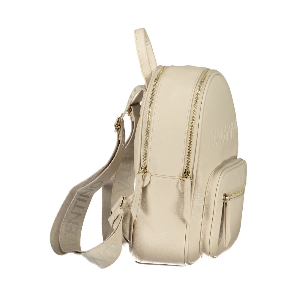 Valentino Beige Rucksack aus Polyurethan für Damen