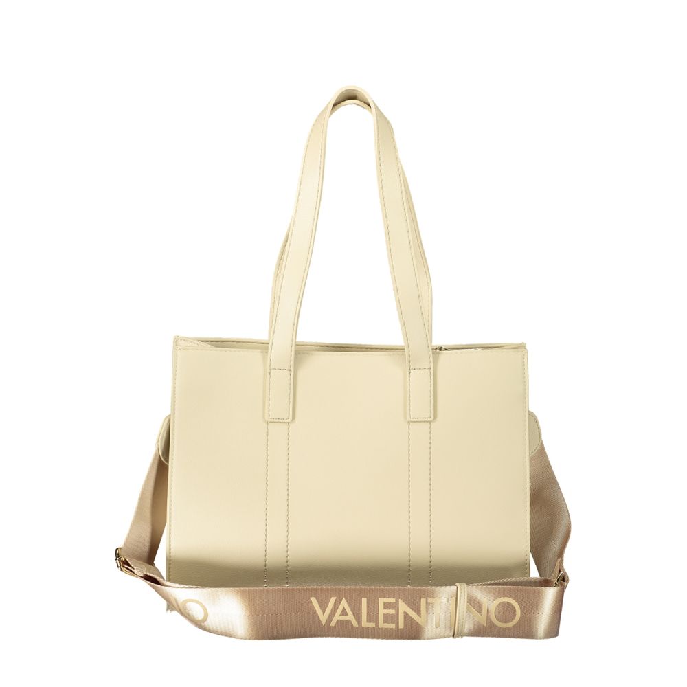 Valentino beige Handtasche aus Polyethylen