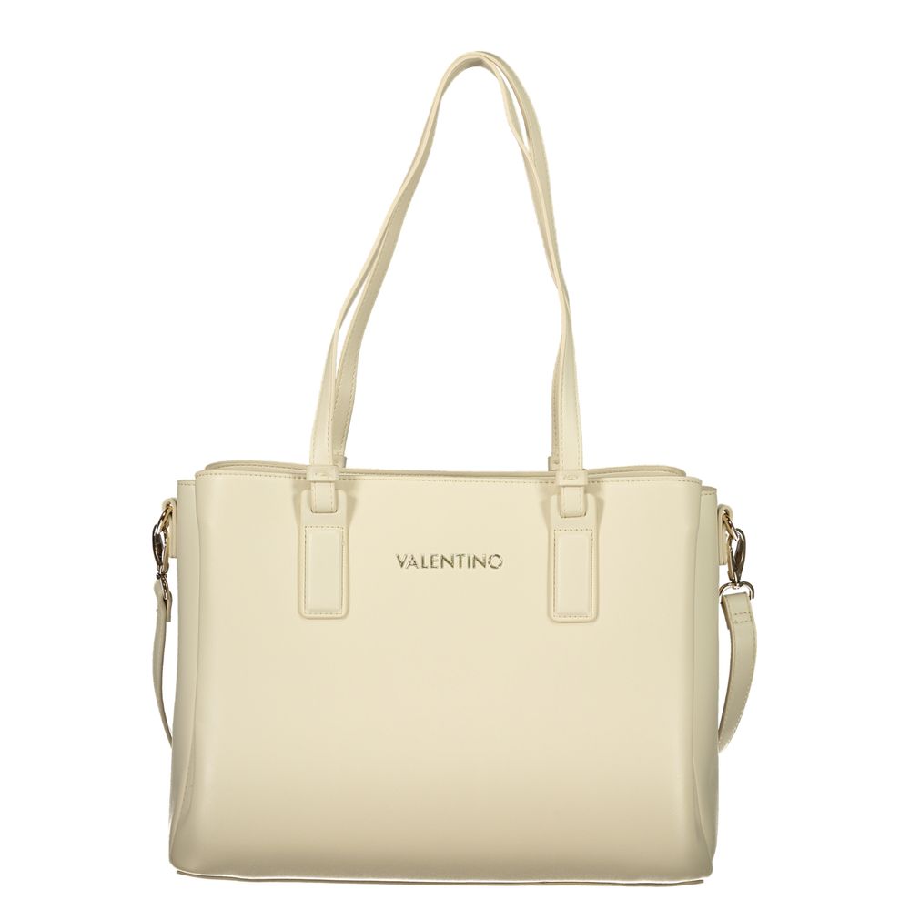 Valentino Handtasche aus beigem Polyethylen