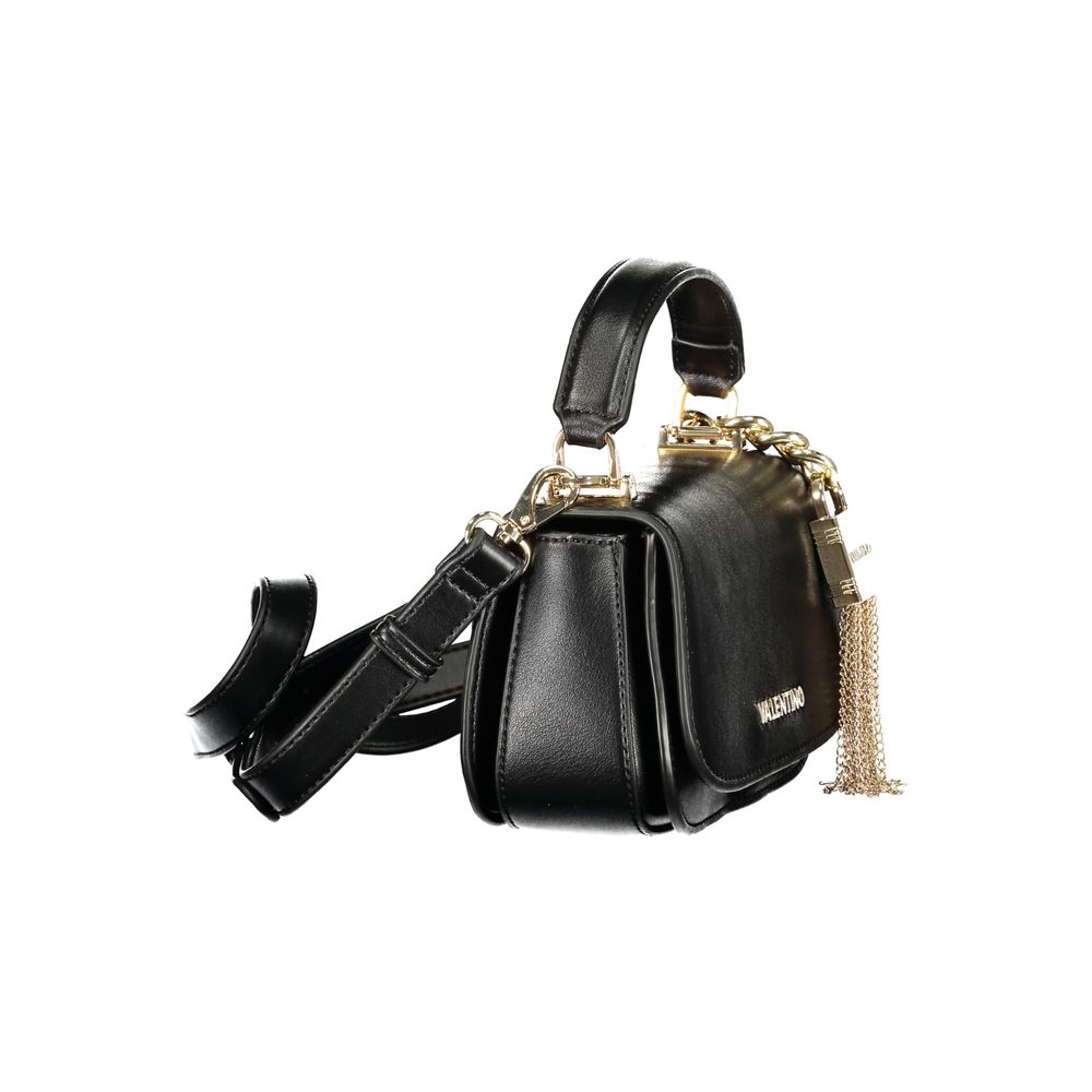 Valentino Damen-Tasche aus schwarzem Polyurethan