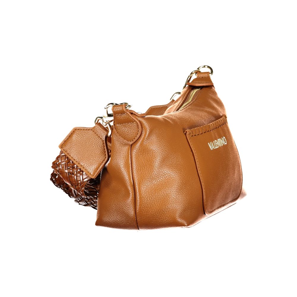 Valentino Handtasche aus braunem Polyethylen
