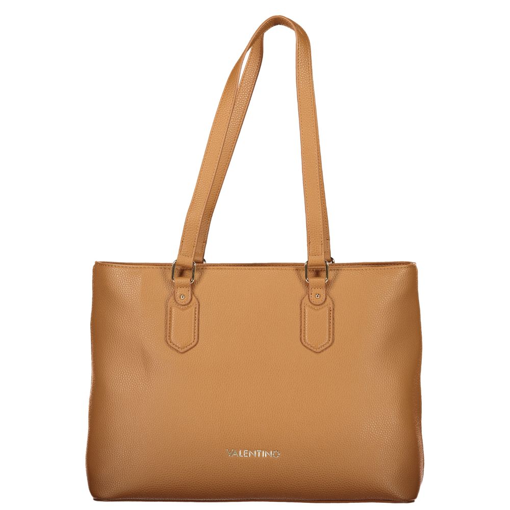 Valentino braune Handtasche aus Polyethylen