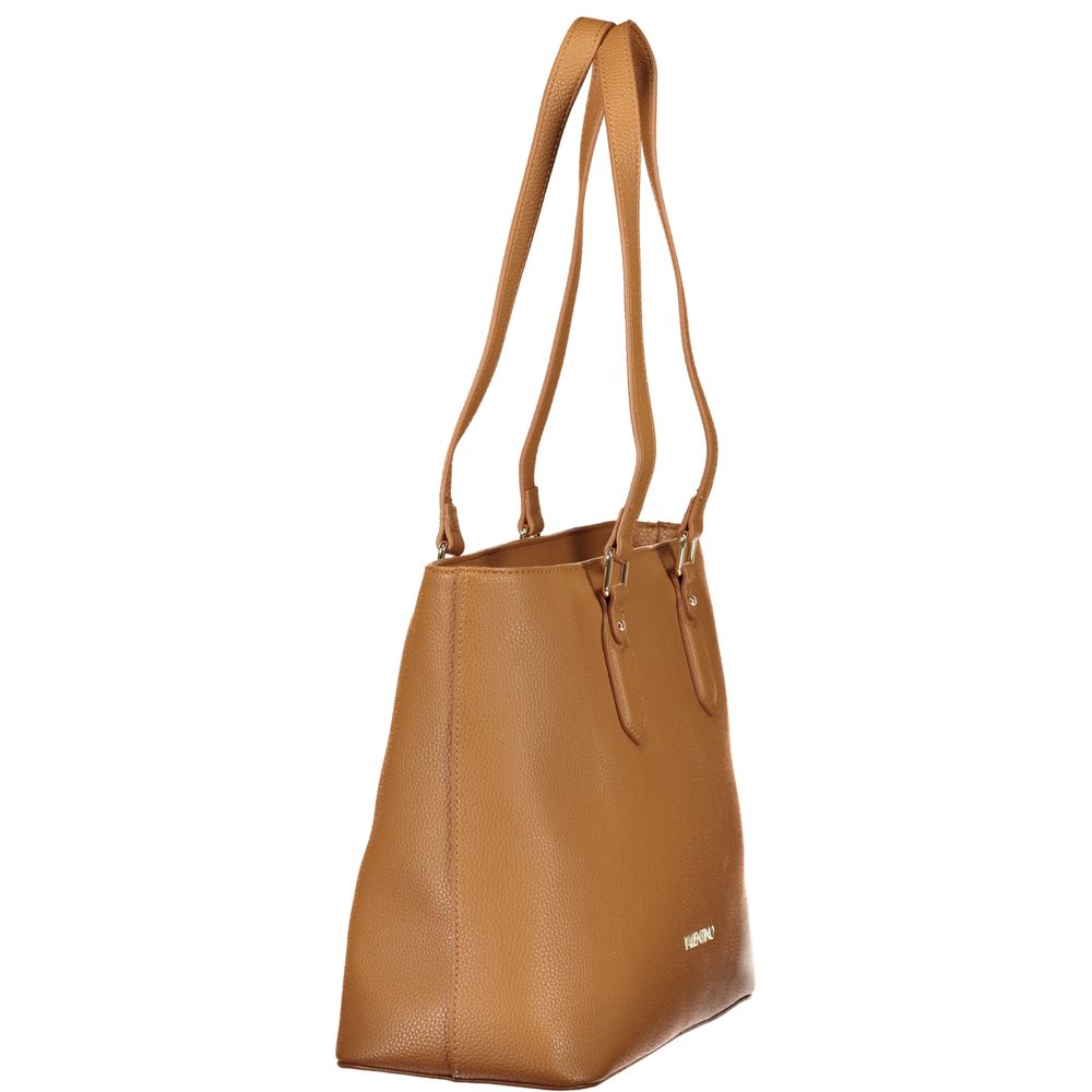 Valentino braune Handtasche aus Polyethylen