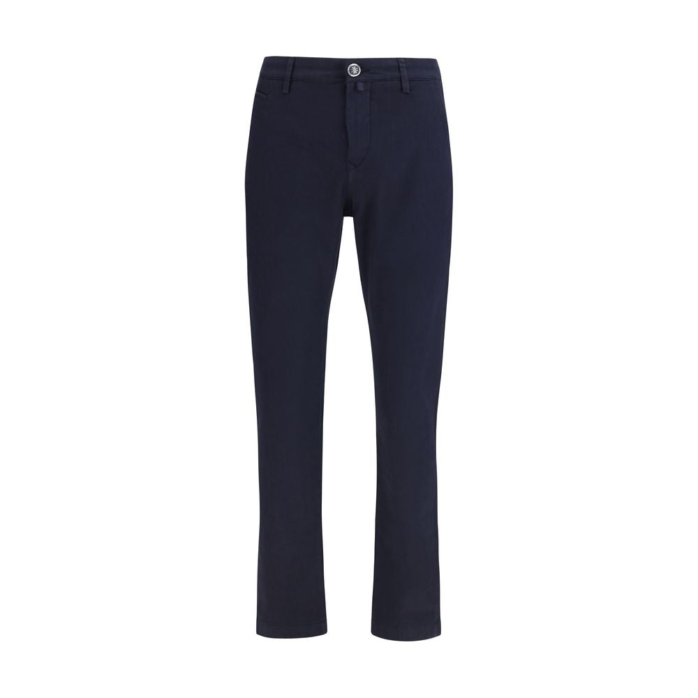 Jacob Cohen Blue Cotton Chino Pants