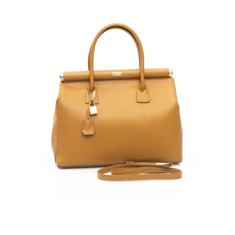 Baldinini Trend Damen Schultertasche aus braunem Leder