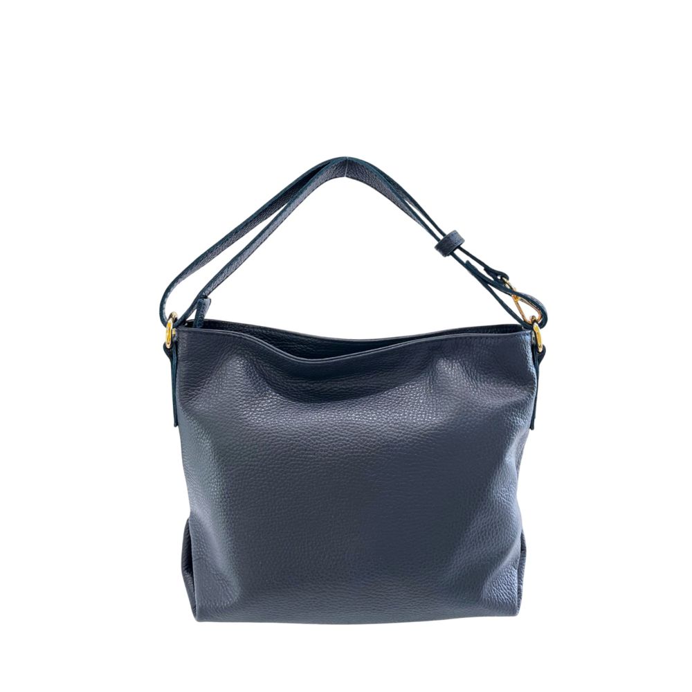 Sac à bandoulière en cuir de vachette bleu Baldinini Trend pour femme