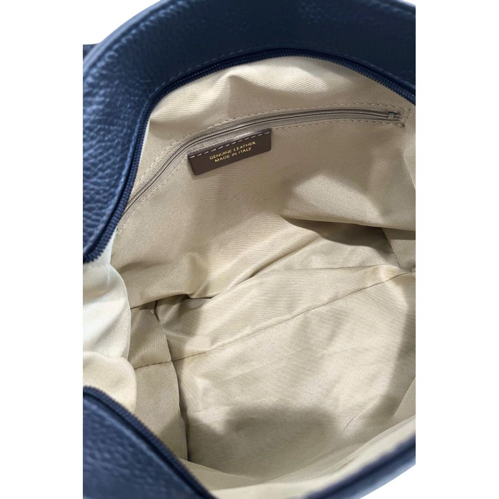 Sac à bandoulière en cuir de vachette bleu Baldinini Trend pour femme