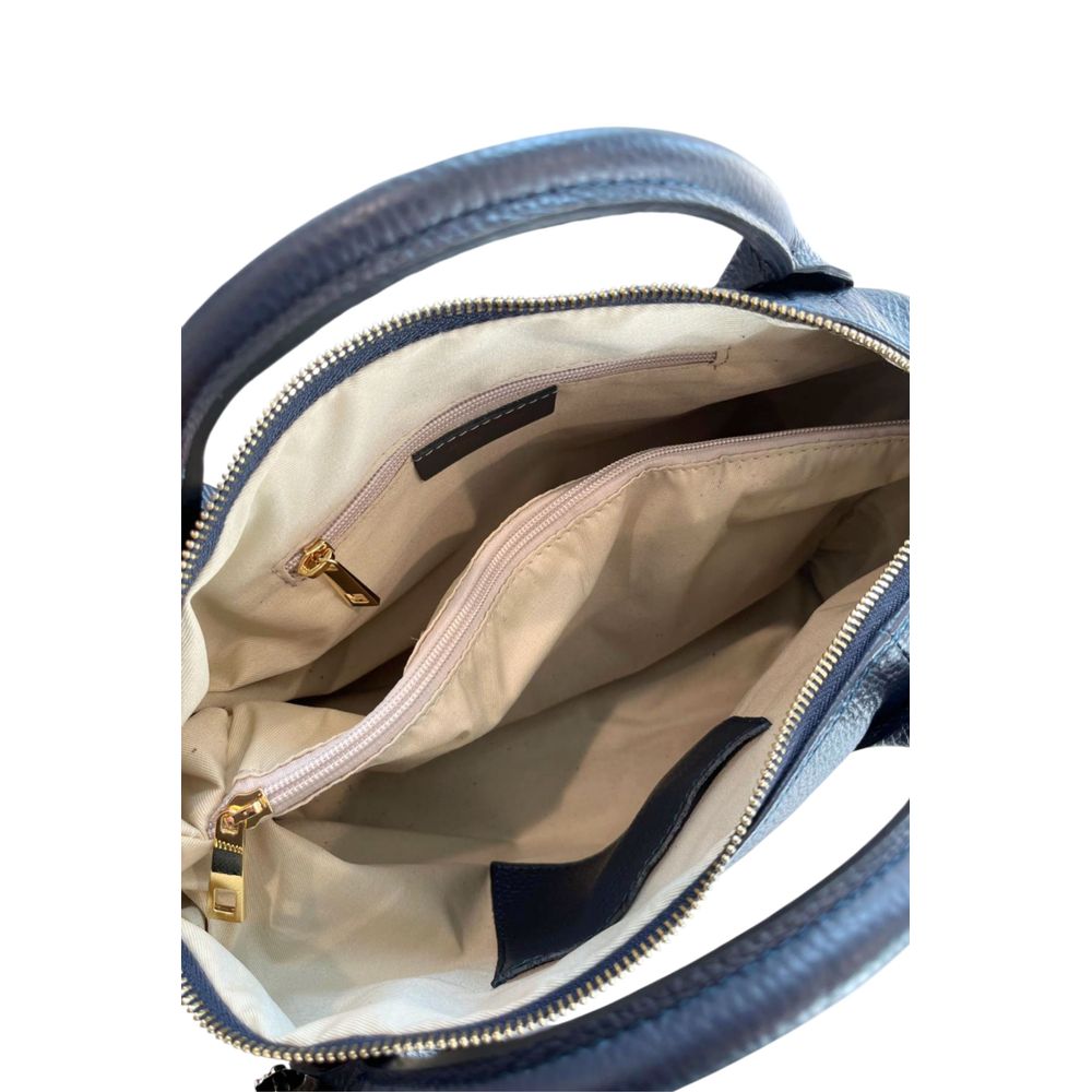 Baldinini Trend Damenhandtasche aus blauem Leder