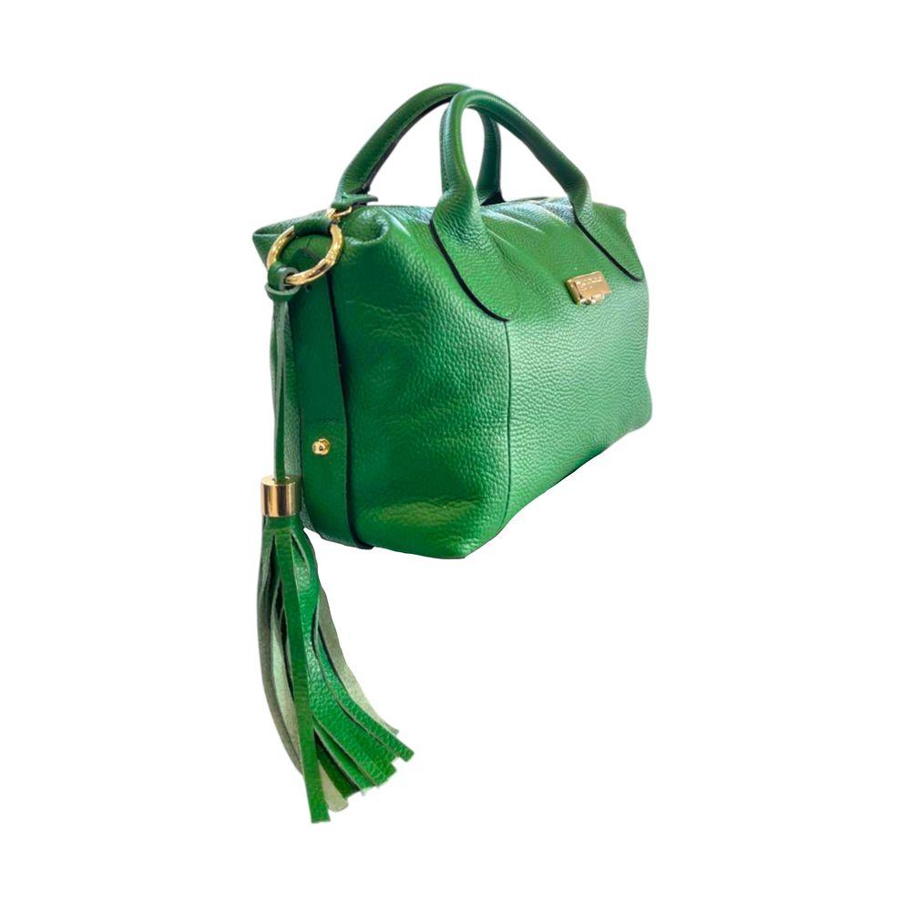 Sac à main en cuir vert pour femme Baldinini Trend