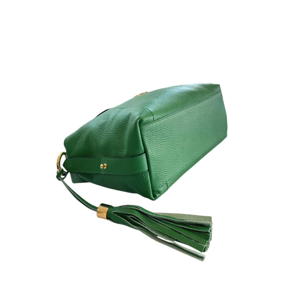 Baldinini Trend Damenhandtasche aus grünem Leder
