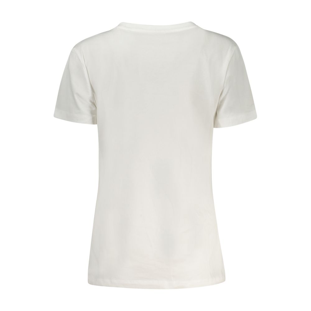 Guess Jeans White Cotton T-Shirt