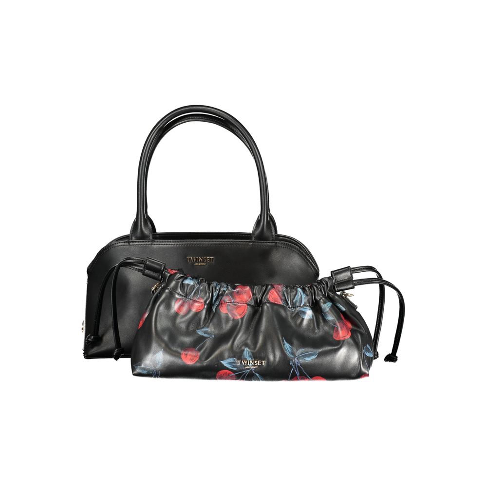 Sac noir en polyuréthane Twinset pour femme