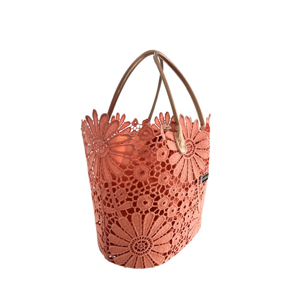 Baldinini Trend Rosa PU Damen Handtasche