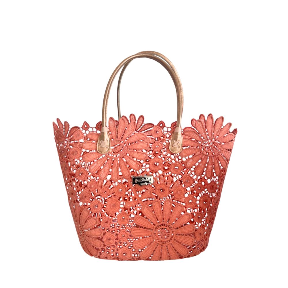 Baldinini Trend Rosa PU Damen Handtasche
