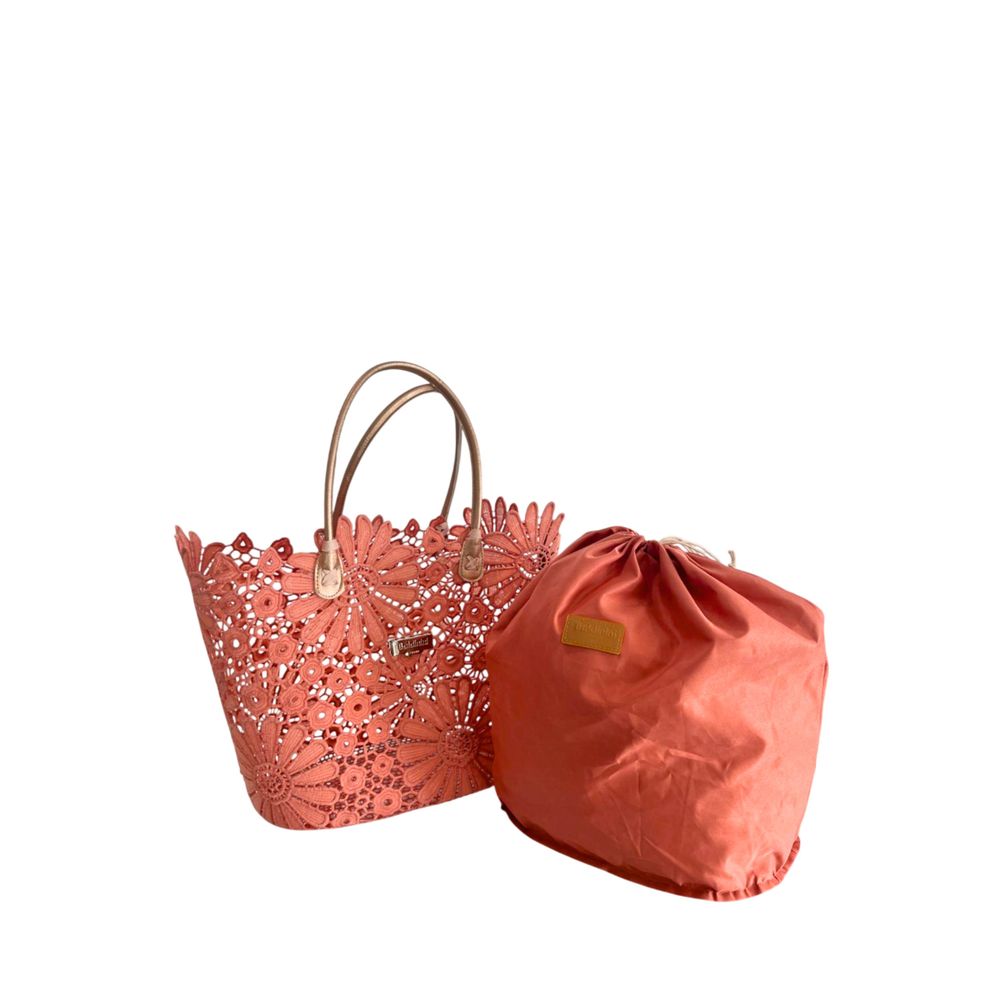 Baldinini Trend Rosa PU Damen Handtasche