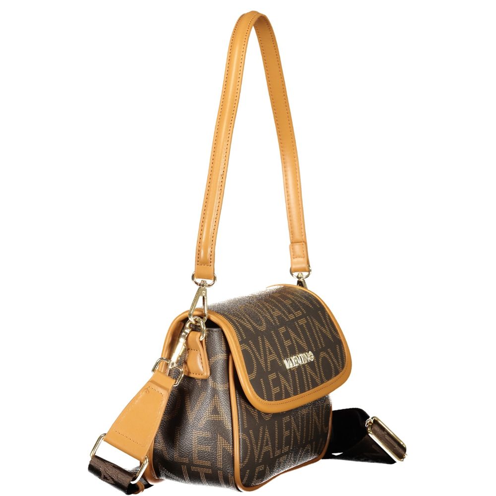 Valentino Handtasche aus braunem Polyethylen