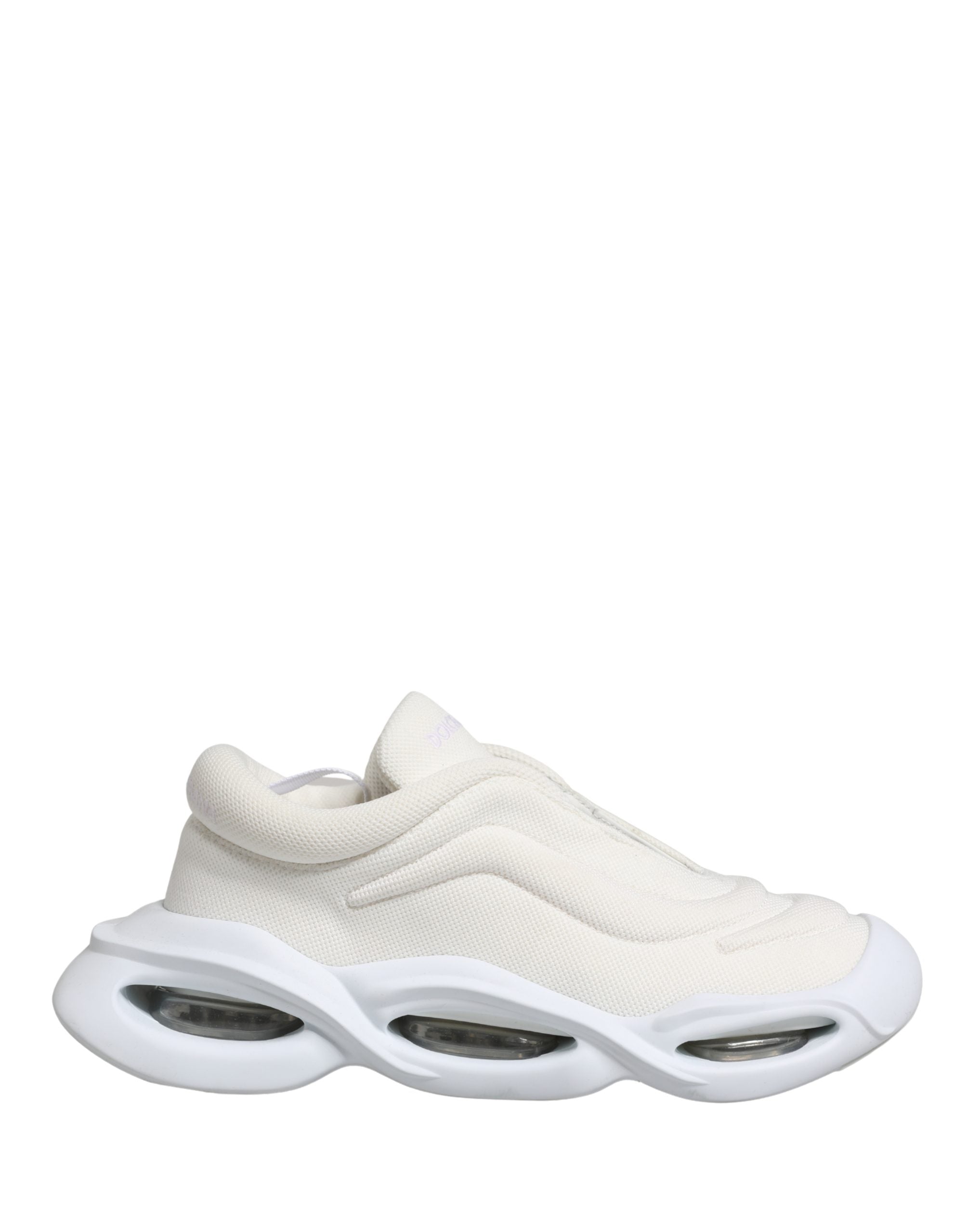 Chaussures Baskets Basses Dolce & Gabbana Blanches à Enfiler Wave