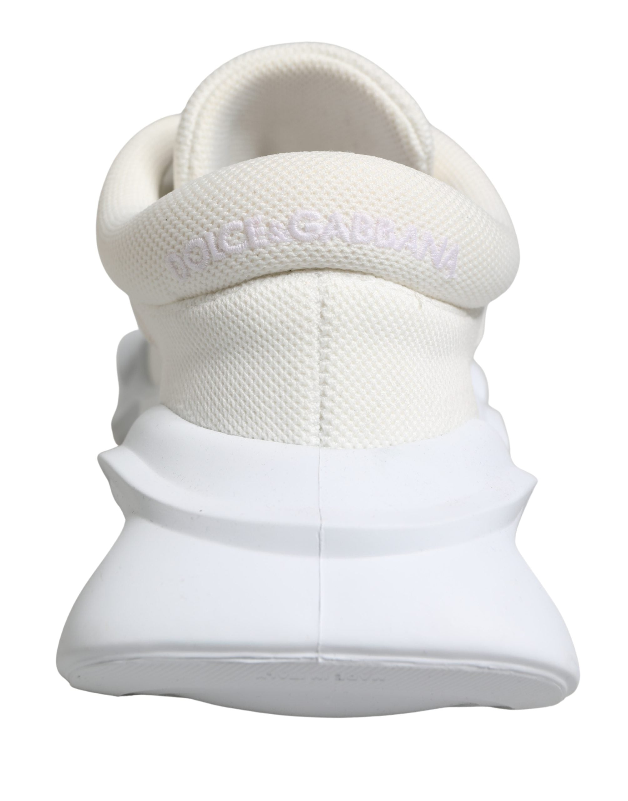 Chaussures Baskets Basses Dolce & Gabbana Blanches à Enfiler Wave