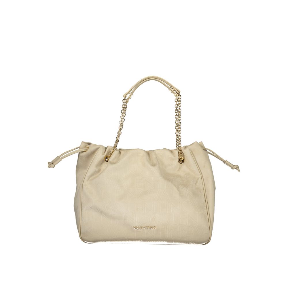 Valentino Handtasche aus beigem Polyethylen