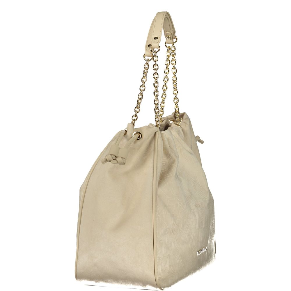 Valentino Handtasche aus beigem Polyethylen
