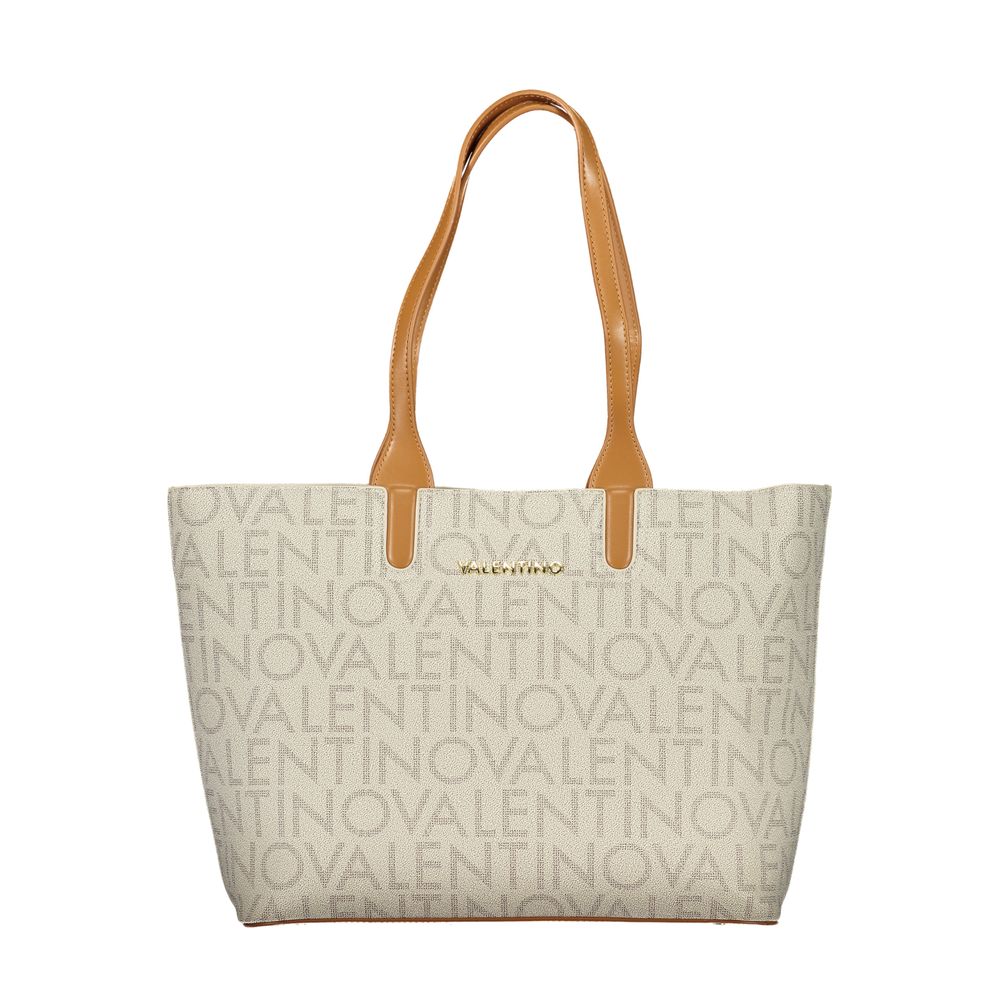 Valentino Damenhandtasche aus beigem Polyurethan