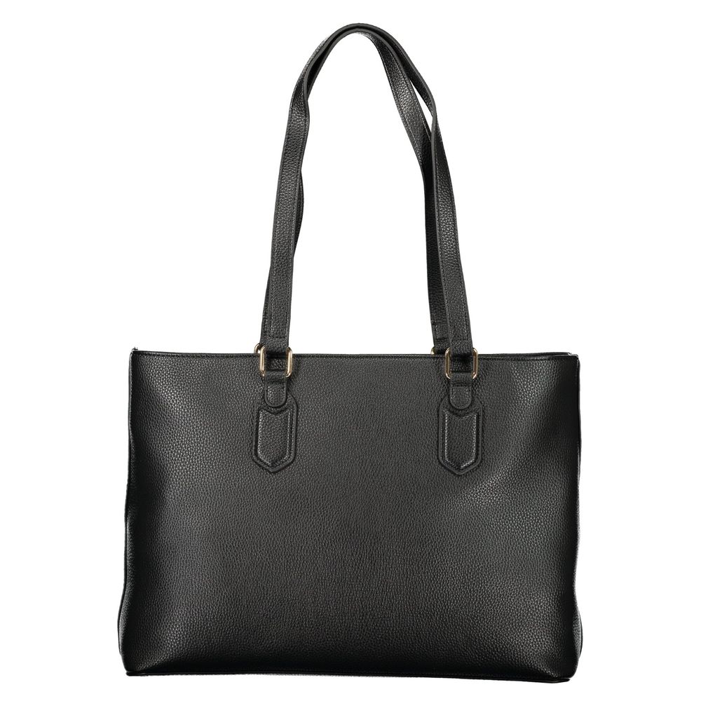 Valentino Nero Polyurethan Damen Tasche