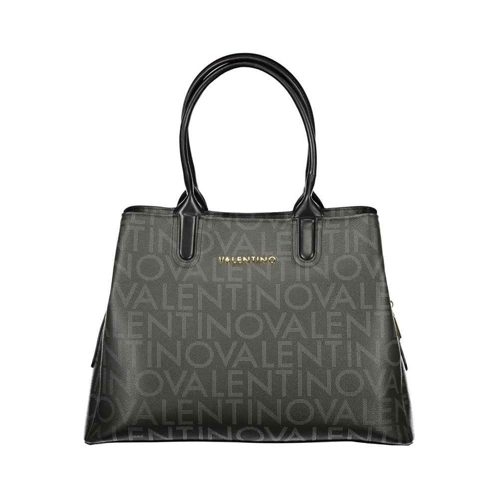 Valentino Nero Polyurethan Damen Tasche