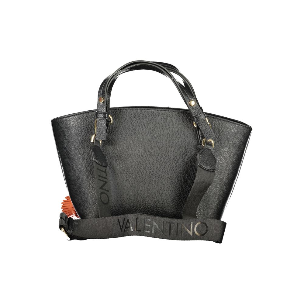 Valentino Schwarze Polyethylen-Handtasche