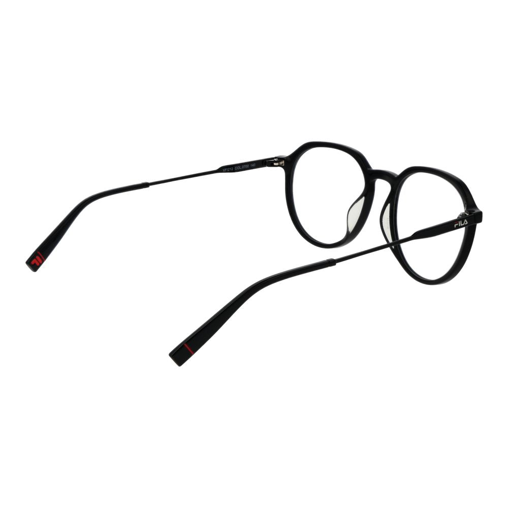 Fila Black Stainless Steel Glasses (Frames)