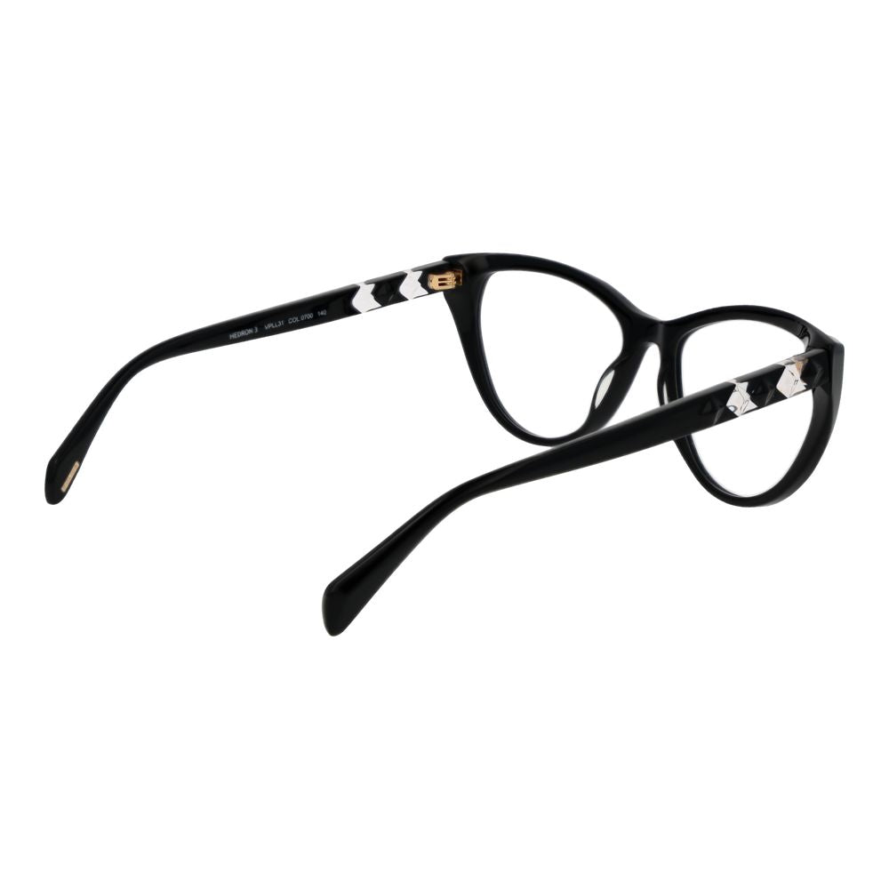 Police Brille aus schwarzem Kunststoff (Fassung)