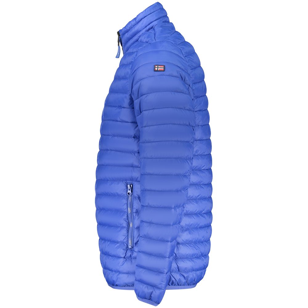Norwegen 1963 Blaue Polyamid Herrenjacke